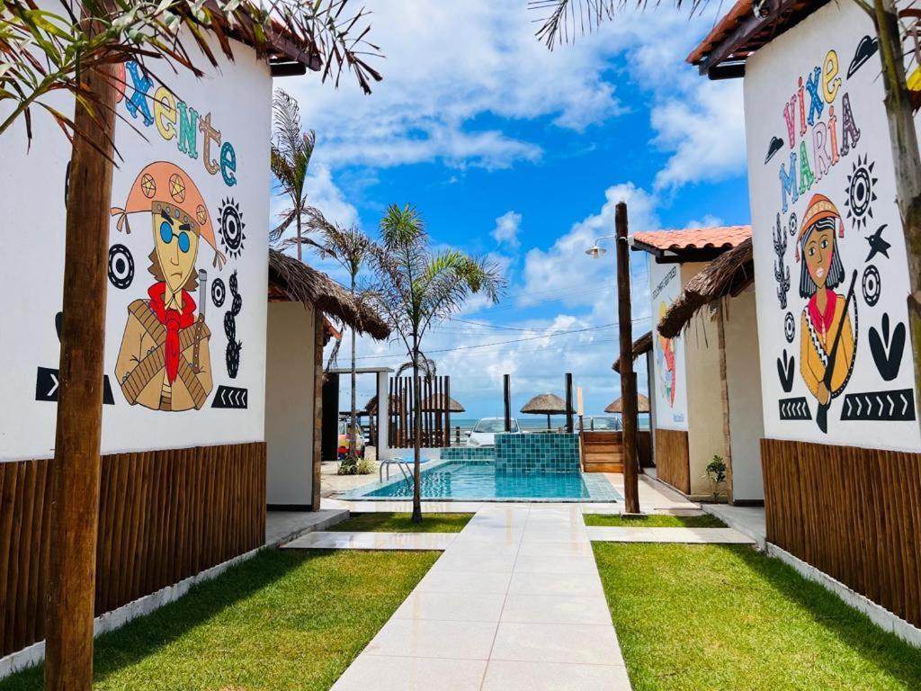 Flats Villas Litoral Sul - Praia Pontal Do Peba - Piacabucu - Al Εξωτερικό φωτογραφία